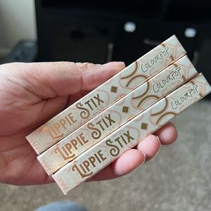 LOT OF 3 COLOURPOP LIPPIE STIX